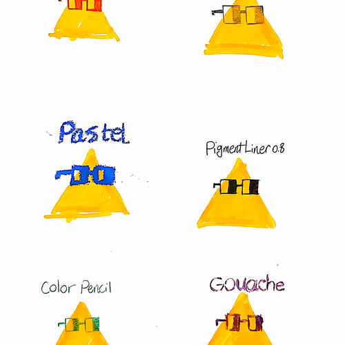 Nounish At the Art Class