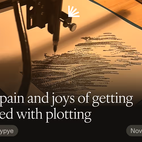 The pain and joys of getting started with plotting