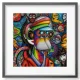 Painted Art Apes