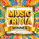 Music Trivia Winner