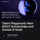 Talent Playground: New EthCC Scholarships and Sunset of Goals