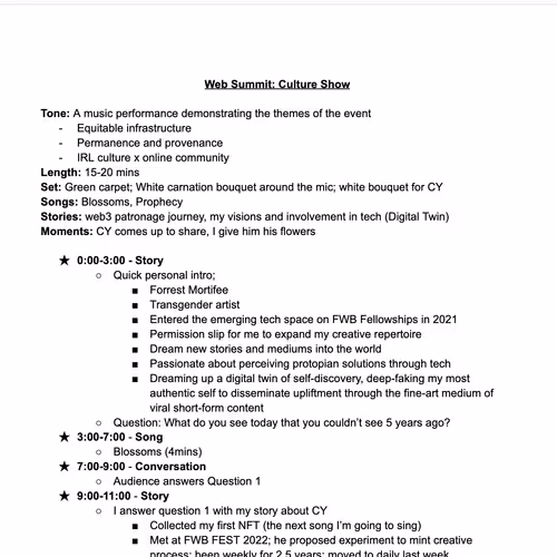v1 outline for my web summit "conversation"