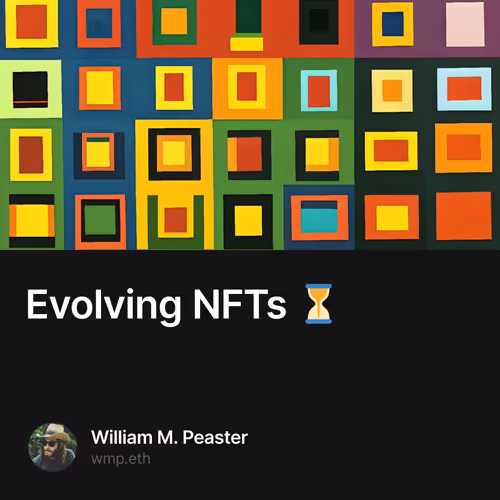 Evolving NFTs ⏳️