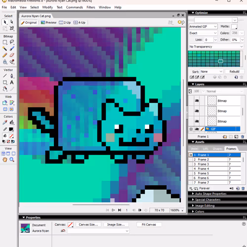 Nyan Cat WIPs