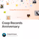 Coop Records Anniversary
