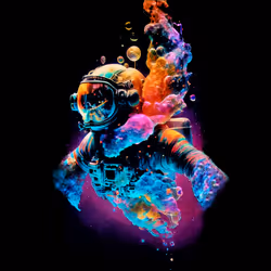 Base Astronaut by T.darshana