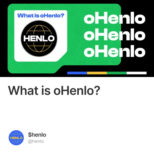 What is oHenlo?