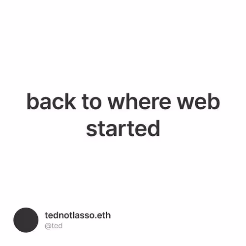 back to where web started
