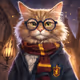 Mr. Miggles goes to Hogwarts