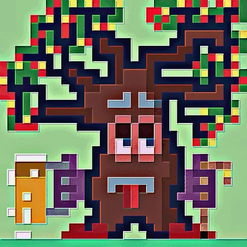 Arboles del Bosque Pixel