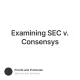 Examining SEC v. Consensys