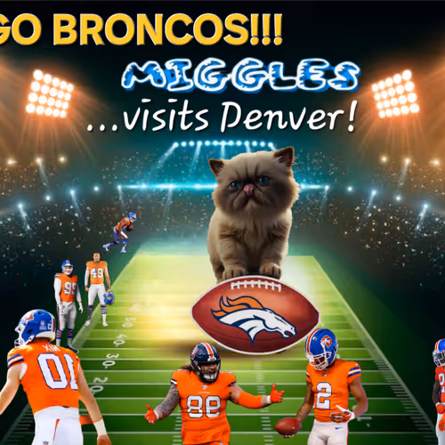 Mr. MIGGLES visits Denver