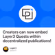 Layer3 is Live on Paragraph