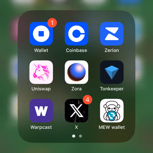 Phone screen I'm using