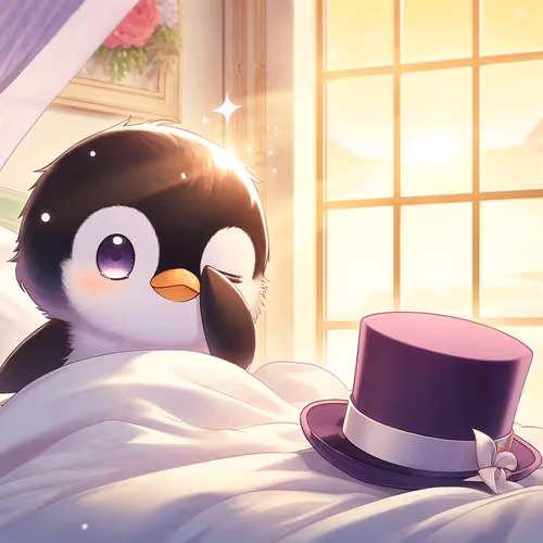 Penguin's daily routine