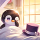 Penguin's daily routine