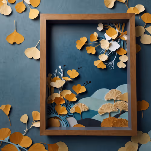 Autumn’s Frame of Light