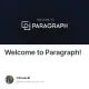 Welcome to Paragraph!
