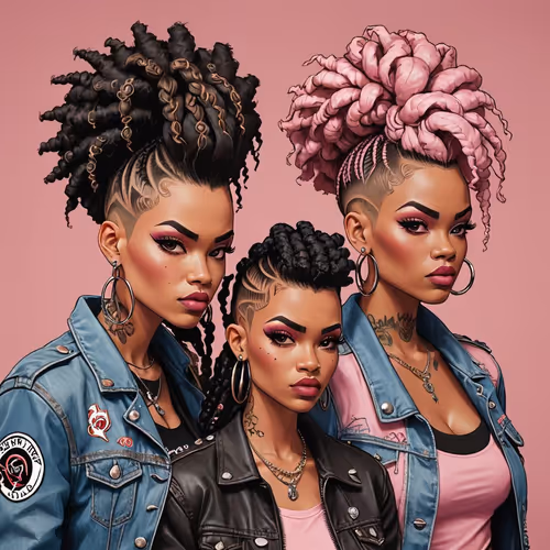 BAD GIRLS SQUAD: MOHAWKS