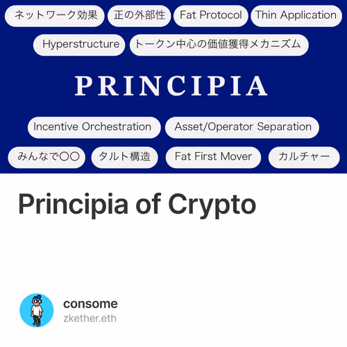 Principia of Crypto