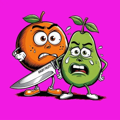 Angry fruits