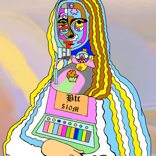 mannerism btc mona lisa muffin by William Manier IV