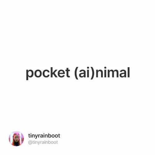 pocket (ai)nimal