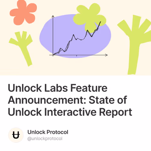 Unlock Labs Feature Announcement: State of Unlock Interactive Report