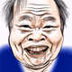 Mr Ha Syba laughs like a cackling witch