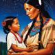 Native American mother's love