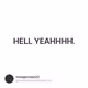 HELL YEAHHHH.