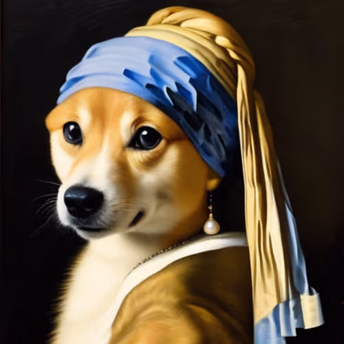 Doge wif earring