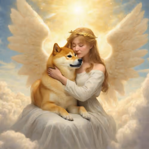 Good boi in the heavens