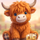cute little cow