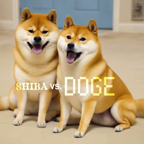 SHIB A vs DOGE