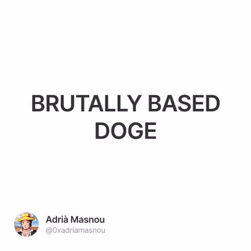 BRUTALLY BASED DOGE