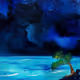 Ocean at night