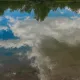 clouds in water