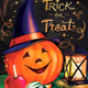 Halloween chippy lantern