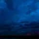 Lightning, Storm, and Sunset