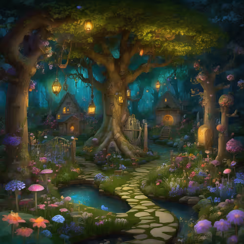 Whimsical Wonders: Enchanted Garden