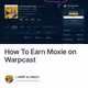 How To Earn Moxie on Warpcast
