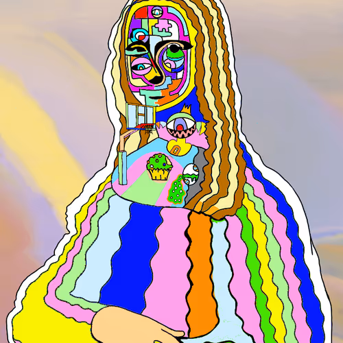 green eggs and muffin manier mona lisa beat sam the can :) by William Manier IV