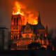 Notre Dame on Fire