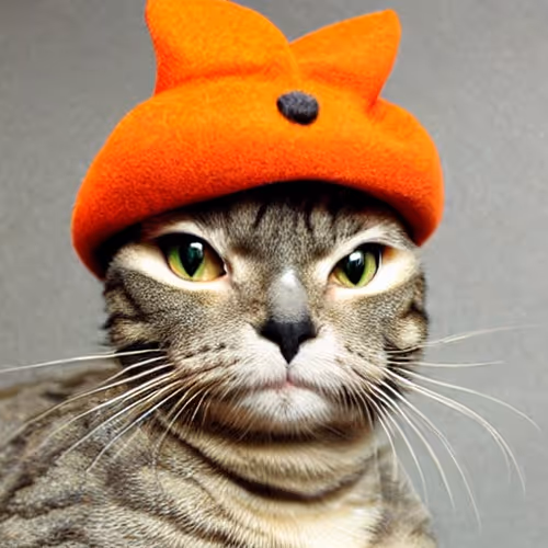 Cat with hat
