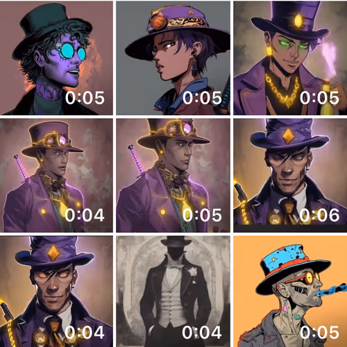 🎩Animated degentlemen🎩 and friends
