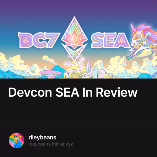 Devcon SEA In Review