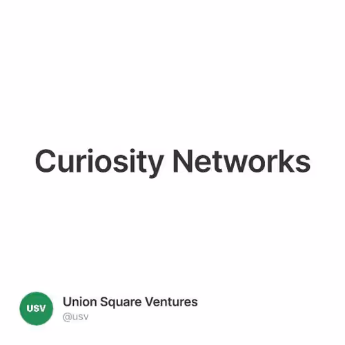 Curiosity Networks