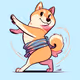 Dancing Shiba