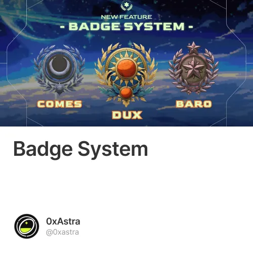 Badge System